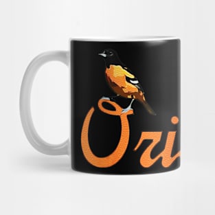 Vintage Oriole Bird Baltimore Mug